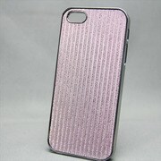 MINIOPAL SELLCTION 21618 [iPhone5/5s用 キラキラシリーズ アルミ Ｓピンク]