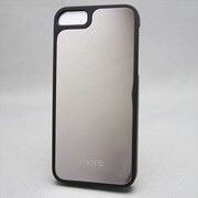 MINIOPAL SELLCTION 24831 [iPhone5/5s用 ミラーケース プラスチック＆ステンレス ステンレス＆ブラック]