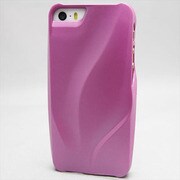 MINIOPAL SELLCTION 24695 [iPhone5/5s用 立体ケース プラスチック メタリックライトパープル]