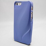 MINIOPAL SELLCTION 24732 [iPhone5/5s用 立体ケース プラスチック メタリックブルー]