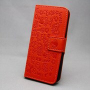 MINIOPAL SELLCTION 22400 [iPhone5/5s用 左右開閉式 メルヘン手帳型ケース プラスチック ピンク]