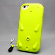 MINIOPAL SELLCTION 22066 [iPhone5/5s用 ブタちゃんモチーフ ストラップ装着可能ケース シリコン 黄緑]