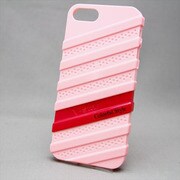 MINIOPAL SELLCTION 22196 [iPhone5/5s用 2色組み合わせ式 上下組み込み式 凸凹ケース ピンク×ピンク]
