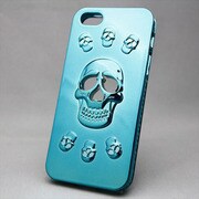 MINIOPAL SELLCTION 22097 [iPhone5/5s対応 メタルスカルシリーズ メタルグリーン]