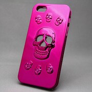 MINIOPAL SELLCTION 22103 [iPhone5/5s対応 メタルスカルシリーズ メタルピンク]