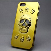 MINIOPAL SELLCTION 22110 [iPhone5/5s対応 メタルスカルシリーズ メタルゴールド]