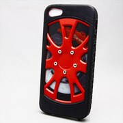 MINIOPAL SELLCTION 21717 [iPhone5/5s対応 ホイルシリーズ シリコン レッド]