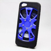 MINIOPAL SELLCTION 21755 [iPhone5/5s対応 ホイルシリーズ シリコン ネイビー]