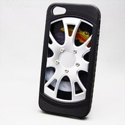 MINIOPAL SELLCTION 21762 [iPhone5/5s対応 ホイルシリーズ シリコン ホワイトシルバー]
