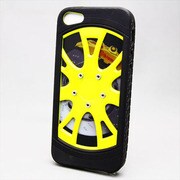 MINIOPAL SELLCTION 21854 [iPhone5/5s対応 ホイルシリーズ シリコン イエロー]