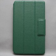 NEXUS7(2013年発売モデル) 左右開閉式 ロール式シンプルケース 合皮×プラスチック グリーン MINIOPAL SELLCTION 24480