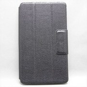 NEXUS7(2013年発売モデル) 左右開閉式 ロール式シンプルケース 合皮×プラスチック ブラック MINIOPAL SELLCTION 24619