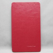 NEXUS7(2013年発売モデル) シンプルケース 合皮 レッド MINIOPAL SELLCTION 23469