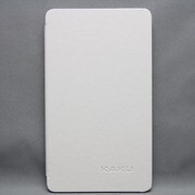 NEXUS7(2013年発売モデル) ライン入り 柄有りケース 合皮 ホワイト MINIOPAL SELLCTION 23568