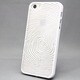 MINIOPAL SELLCTION 22851 [iPhone5/5s用 彫刻調 渦柄ケース プラスチック ホワイト]