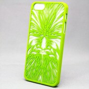 MINIOPAL SELLCTION 23070 [iPhone5/5s用 彫刻調 ダンディケース プラスチック グリーン]
