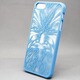 MINIOPAL SELLCTION 23100 [iPhone5/5s用 彫刻調 ダンディケース プラスチック ブルー]