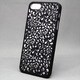 MINIOPAL SELLCTION 23018 [iPhone5/5s用 彫刻/和調彫り風 花模様ケース プラスチック ブラック]