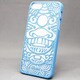 MINIOPAL SELLCTION 23278 [iPhone5/5s用 彫刻風 獅子 キャラクターケース プラスチック ブルー]