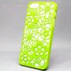 MINIOPAL SELLCTION 23223 [iPhone5/5s用 彫刻/和調彫り風 ダイナミック花模様ケース プラスチック グリーン]