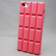 MINIOPAL SELLCTION 21816 [iPhone5/5s用 板チョコ ケース シリコン ピンク]