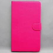 NEXUS7(2013年発売モデル) マグネット式開閉ケース 合皮 ピンク MINIOPAL SELLCTION 23858