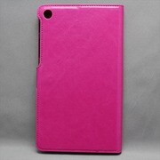 NEXUS7(2013年発売モデル) シンプルケース 合皮×プラスチック ピンク MINIOPAL SELLCTION 24053