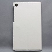 NEXUS7(2013年発売モデル) シンプルケース キャンパス地 ホワイト MINIOPAL SELLCTION 24107