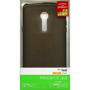 0487LGL22 [isai(LGL22) TPU クリアブラック]
