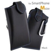 ソフトレザー マルチケース M ブラック