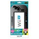 充電スタンド対応 シリコンもち肌カバー for Wii U GamePad ブラック [Wii U用]