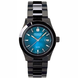 先着特典【新品未使用】SwissMilitary 腕時計 black×blue 時計
