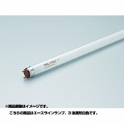 直管蛍光灯(ラピッドスタート形) エースラインランプ 口金G13 3波長形白色 長さ387mm FLR18T6EXW