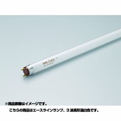 直管蛍光灯（ラピッドスタート形） エースラインランプ 口金G13 3波長形温白色 長さ387mm FLR18T6EXWW