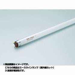 直管蛍光灯（ラピッドスタート形） エースラインランプ G13口金 3波長形電球色 紫外線カット 長さ692mm FLR30T6EXLNUP