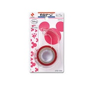 セロテープ 15mm×8m 小巻カッター付き 巻芯径25mm ディズニー ピンク CTD-15D2