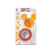 セロテープ 15mm×8m 小巻カッター付き 巻芯径25mm ディズニー オレンジ CTD-15D3