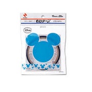 セロテープ 15mm×20m 大巻 巻芯径76mm ディズニー ブルー CTD-15PF4