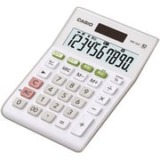 スタンダード電卓 W税計算 10桁 ホワイト MW-100T-WE-N