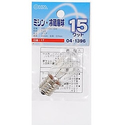 LB-T2715-C [ミシン・冷蔵庫球 15W 口金E17 クリア]