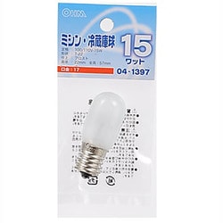 LB-T2715-F [ミシン・冷蔵庫球 15W 口金E17 フロスト]