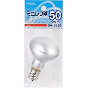 白熱電球 ミニレフ球 E17口金 50W フロスト LB-R5750-F