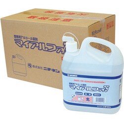 ヨドバシ.com - ニチネン マイアルファ75 1ケース（5L×4本） [業務向け アルコール製剤（食品添加物）] 通販【全品無料配達】