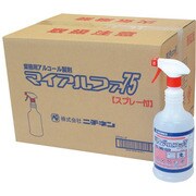 マイアルファ75 1L（付け替え用）1ケース（1L×12本） [業務向け アルコール製剤（食品添加物）]