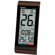 デジタル電波時計 温度計付（0～40℃）/湿度計付（30～80％） SQ431B