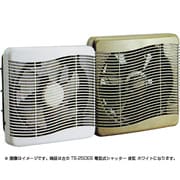 居間用換気扇 25cm ホワイト 電気式シャッター TS-250ES(W)
