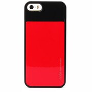 iSLi5BK/RD [iPhone 5/5s対応 カード収納薄型ケース iSlide Black + Red]