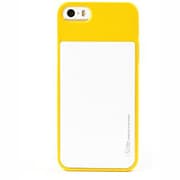 iSLi5YE/WH [iPhone 5/5s対応 カード収納薄型ケース iSlide Yellow + White]