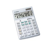 スリム卓上サイズ電卓 W税計算 12桁 HS-1200WT SOB