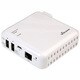 Wi-Fi USBリーダー スマホ・タブレット充電機能付 ホワイト REX-WIFIUSB2